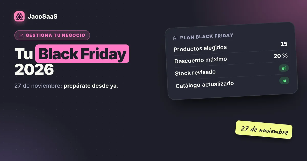 Black Friday para pequeños negocios en Ecuador: cómo prepararte