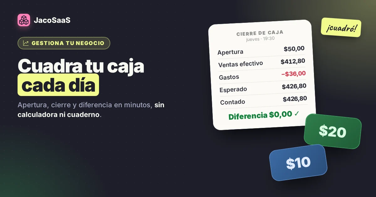 Caja chica: cómo cuadrarla al final del día sin dolores de cabeza