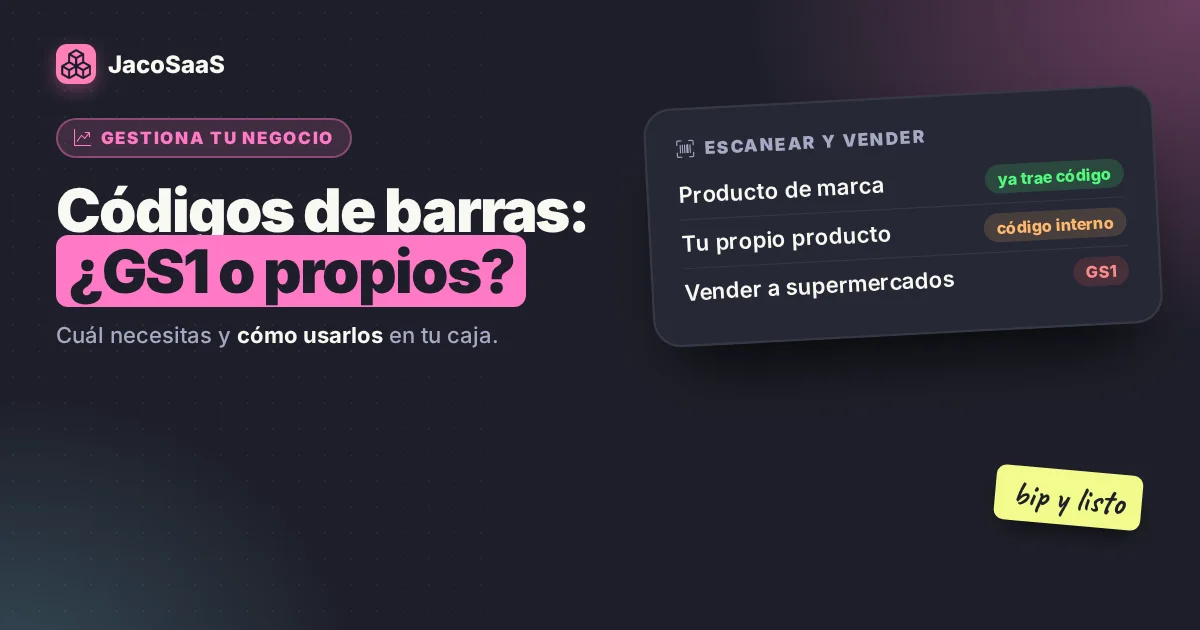 Códigos de barras en Ecuador: ¿GS1 o códigos propios?