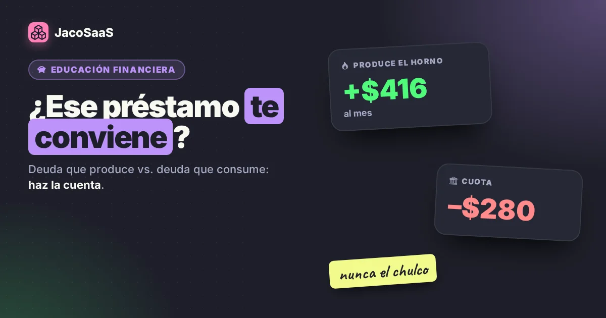 Deudas buenas y malas: cuándo conviene un préstamo para tu negocio