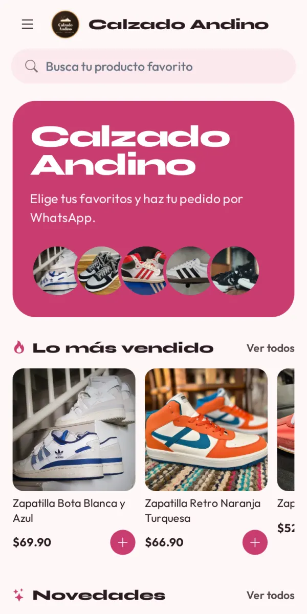 Diseño Belleza del catálogo online