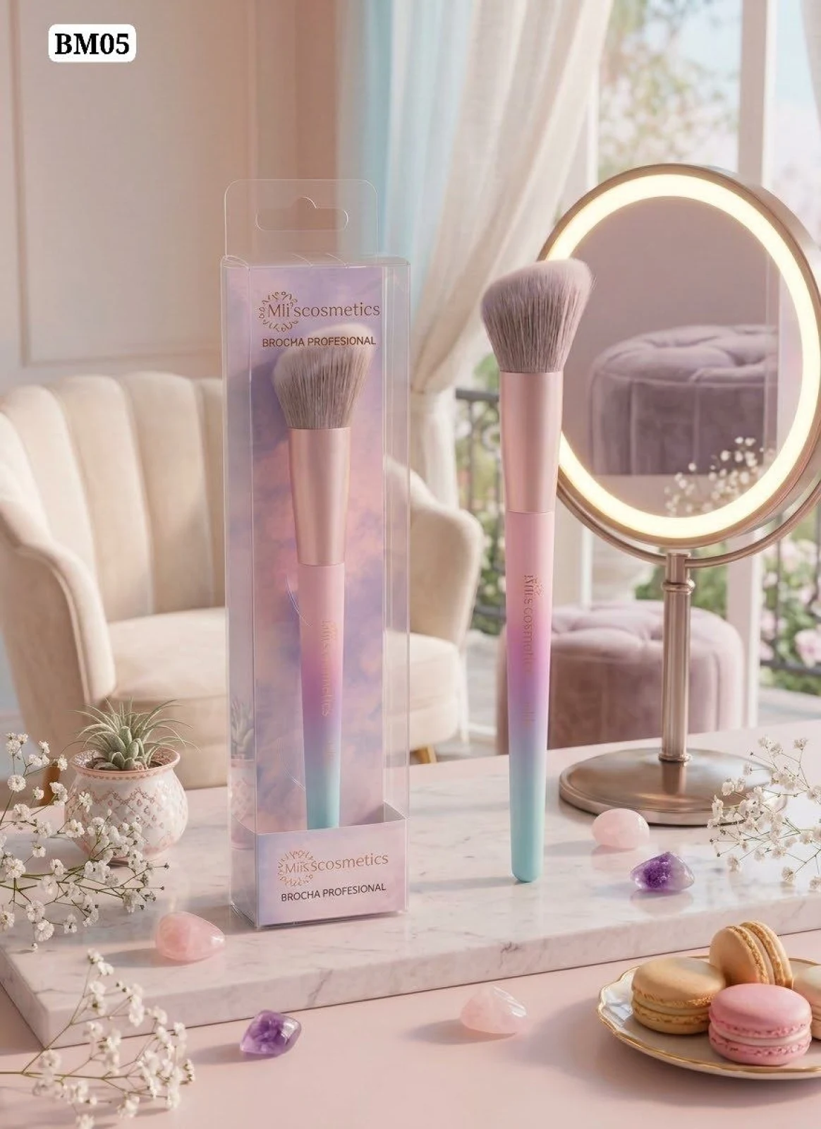 Brocha BM05 Miis Cosmetics
