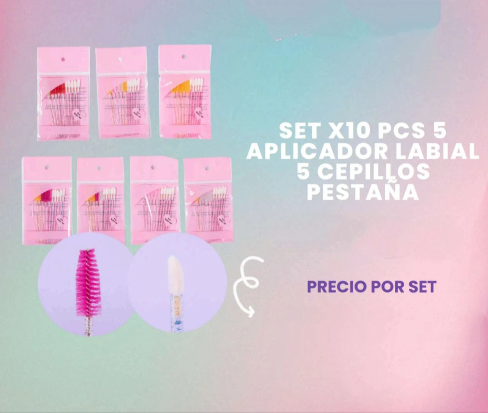 Set Aplicador Labios Y Cejas Mi3147 075