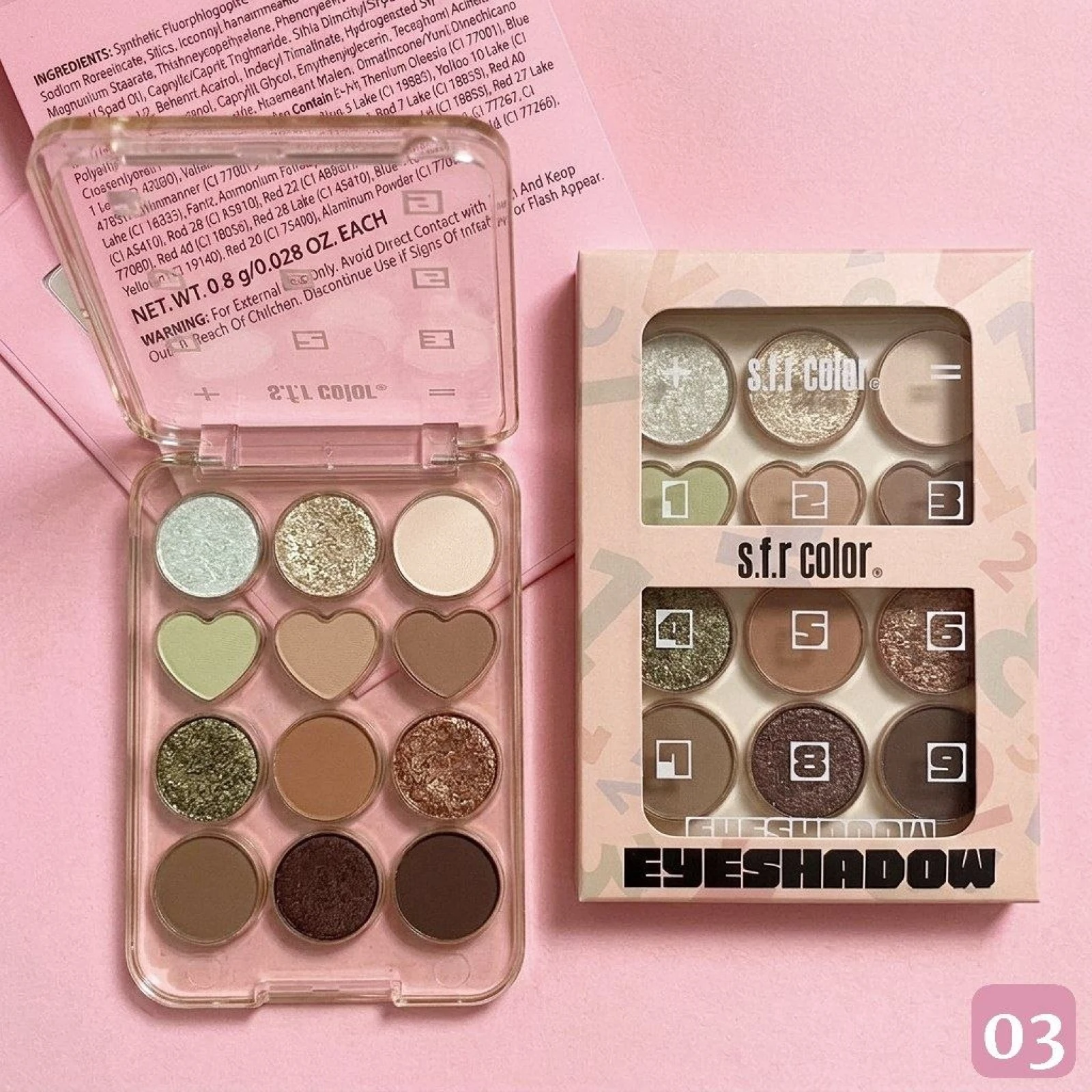 SOMBRA DE OJOS SFR 8264