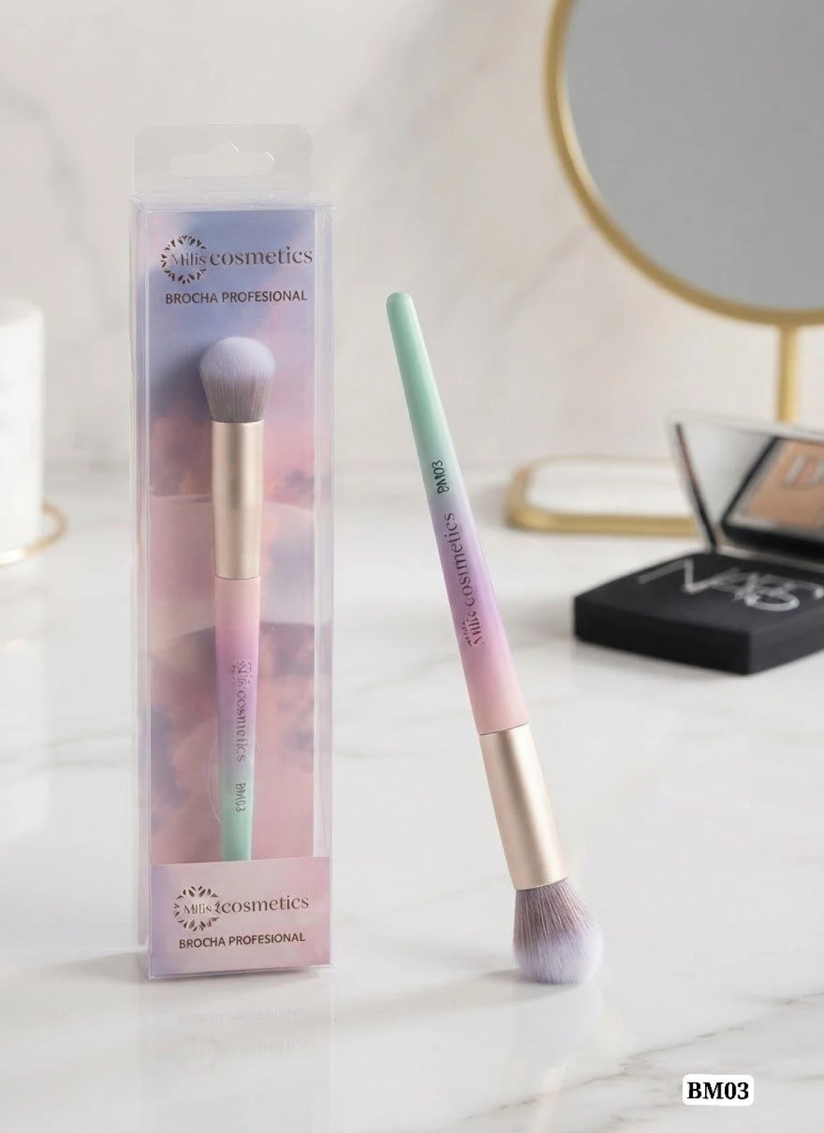 Brocha BM03 Miis Cosmetics