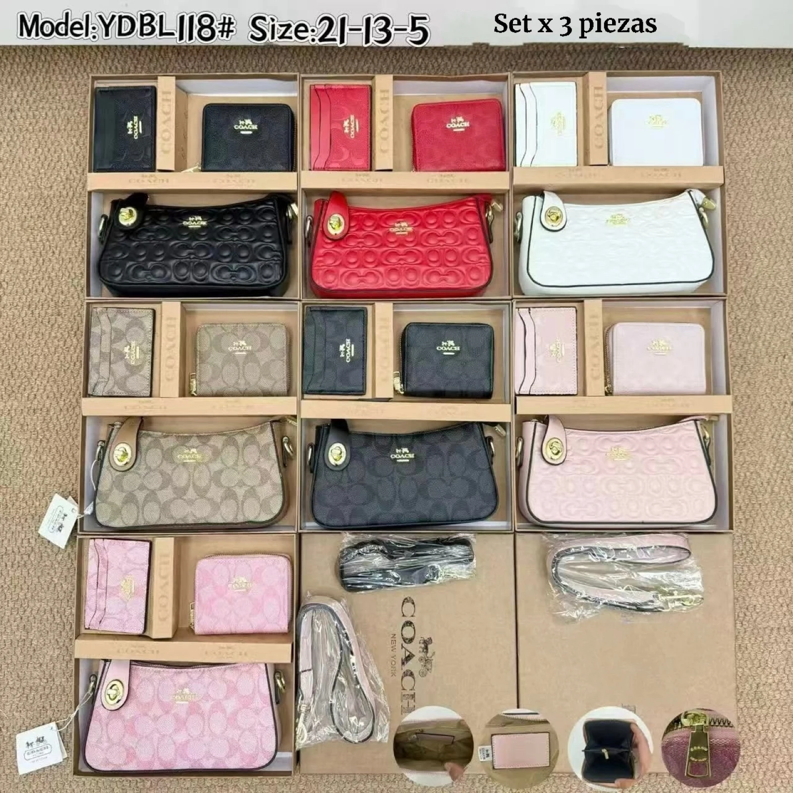 SET CARTERA YDBL10118 1500