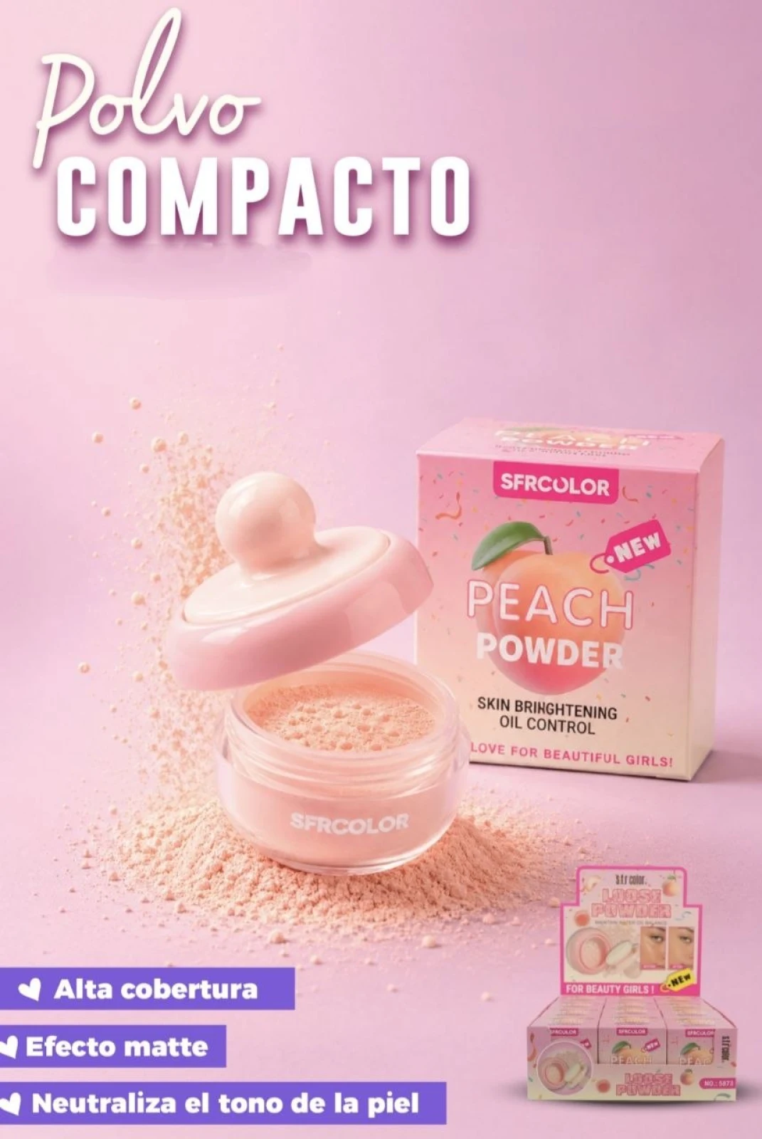 POLVO SUELTO DURAZNO 5873