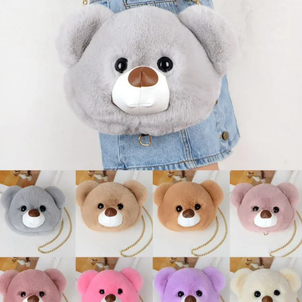 CARTERA CABEZA DE OSO