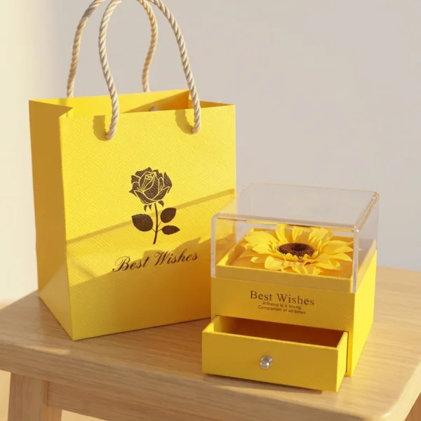 Joyero Girasol Rosas 500