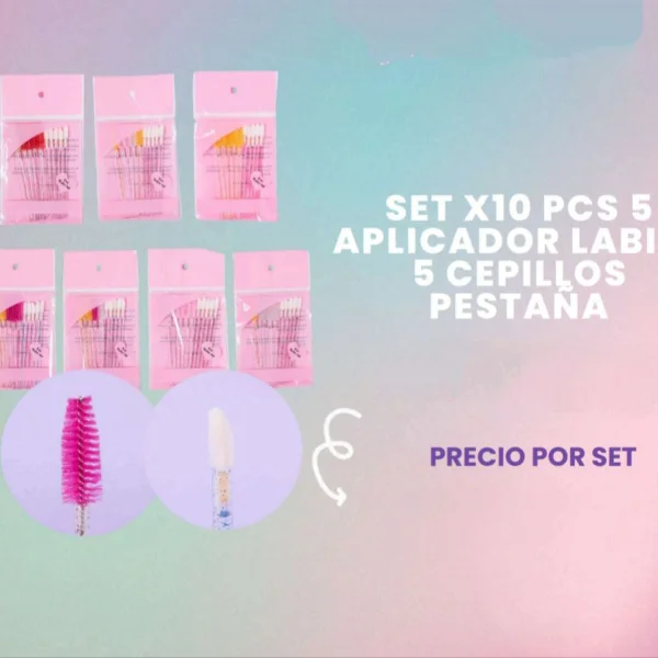 Set Aplicador Labios Y Cejas Mi3147 075