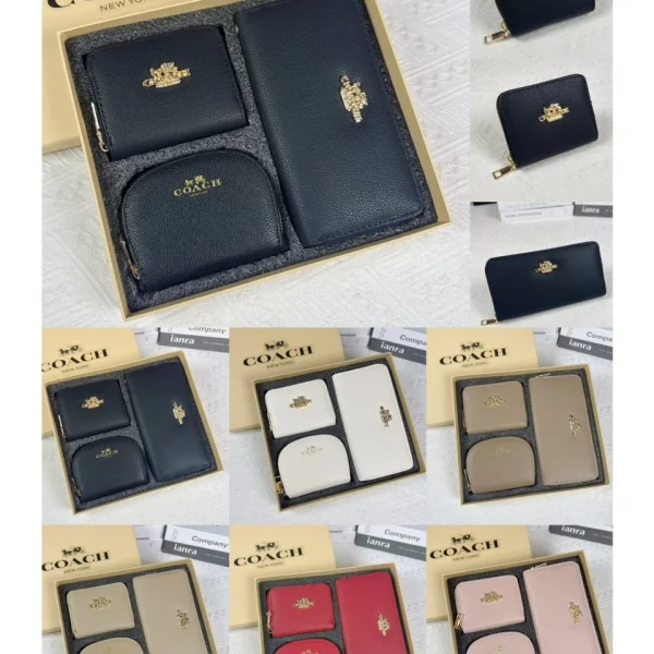 SET BILLETERA COACH CCLH-08