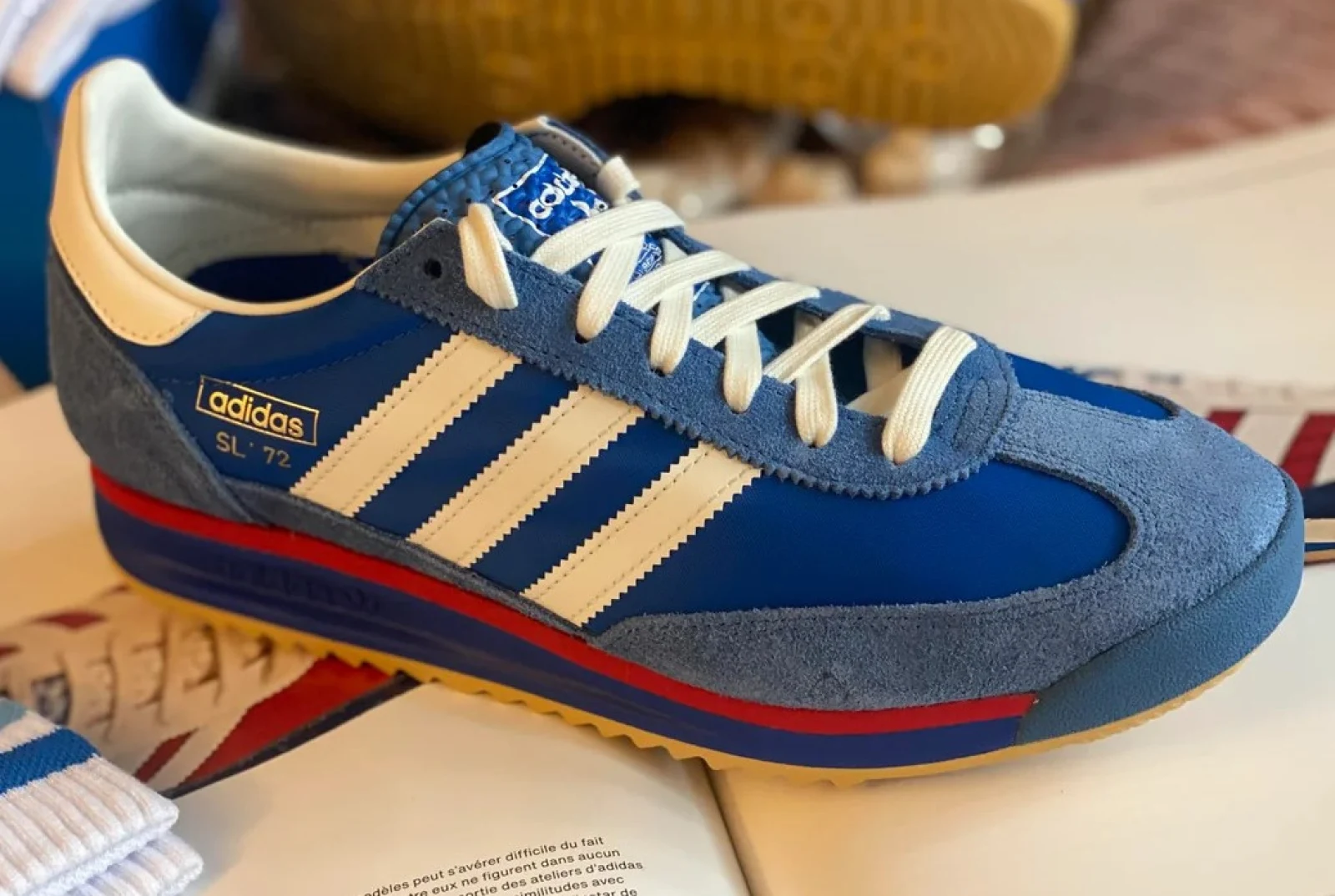 Zapatilla Retro Azul Rey