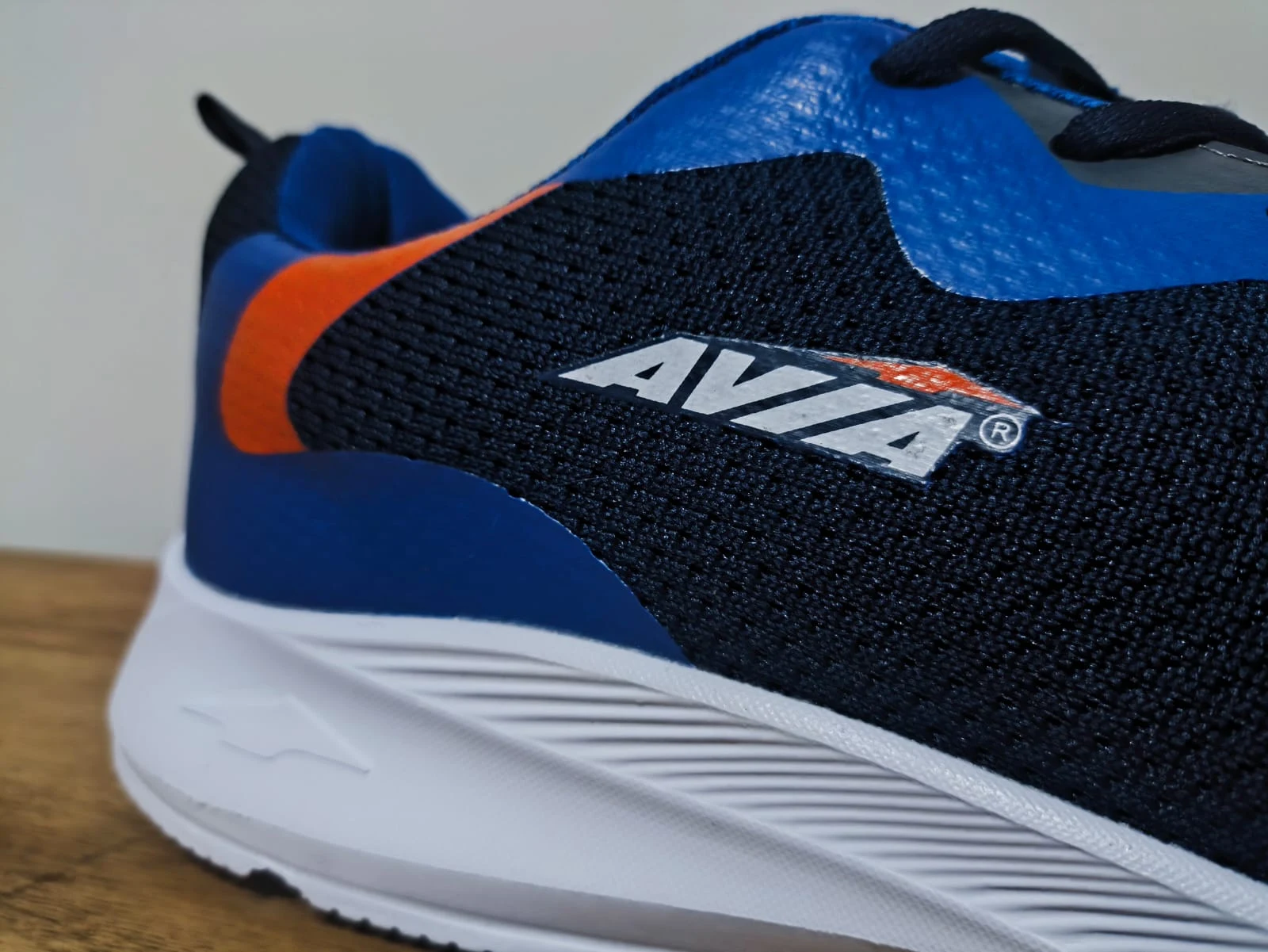 Zapatilla Running Azul Naranja